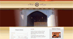 Desktop Screenshot of hotelnarjisse.com
